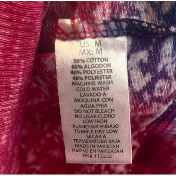 basix of america, women sweatshirt, long sleeve, multi color, size m - Picture 8 of 11